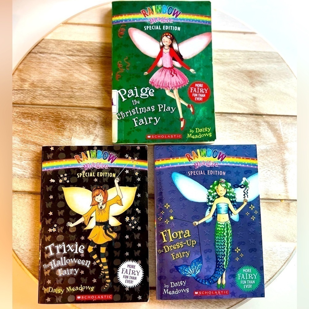 Rainbow Magic - 3 book bundle - Fairy series by Daisy Meadows